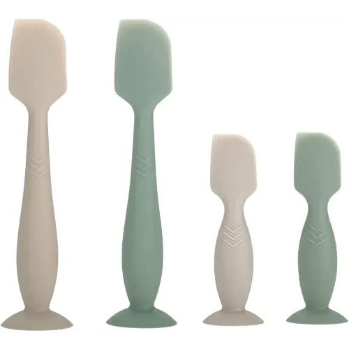 Baby Diaper Cream Spatula Applicator, 4 Pack Butt Spatula Diaper Rash Cream Applicator for Butt Paste Diaper Cream, Newborn Baby Essentials, 2 Large and 2 Mini Sizes