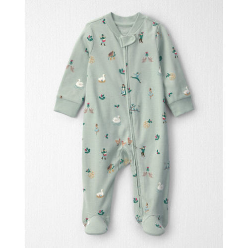 Baby Organic Cotton Sleep & Play Pajamas in 12 Days of Christmas - Little Planet | Carter's