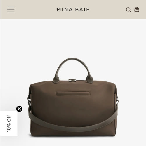 Emmy Nylon Full Diaper bag