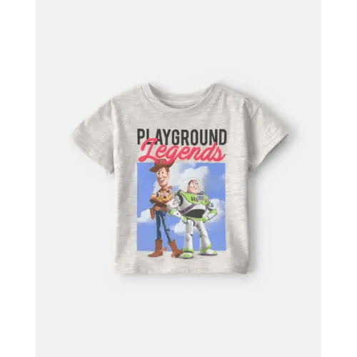 Baby Boy Pixar© Toy Story Graphic Tee - Grey | Carter's