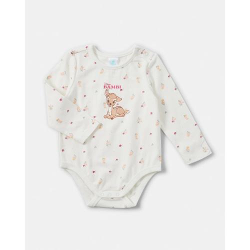 Bambi License Long Sleeve Print Bodysuit - Kmart