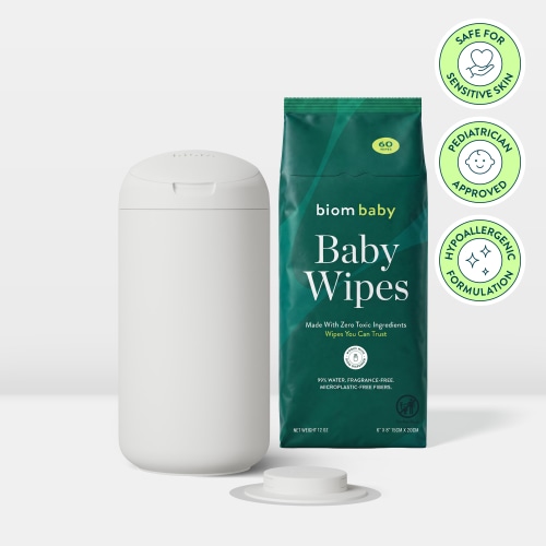 Baby One Handed Wipe Kit (White)