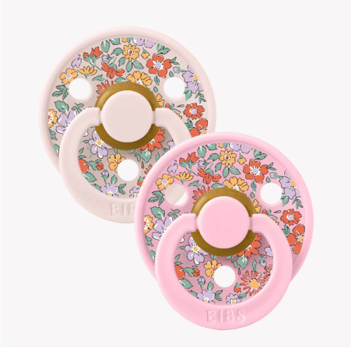 BIBS x LIBERTY Pacifiers 2 Pack | Oscar Meadow | Petal Mix – Bibsworld store US