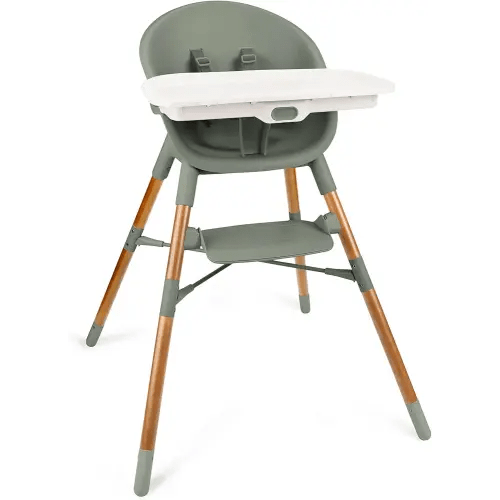 Skip Hop Baby High Chair 4-in-1 Convertible High Chair, EON, Thyme