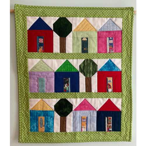Welcome Home! * quilted wall art * handmade