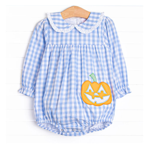 Bitty Dot Boos Applique Bubble, Blue – Stitchy Fish