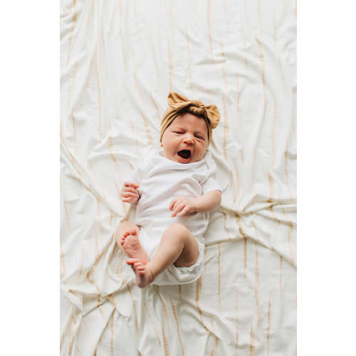 The Everyday Swaddle Blanket, Ivory Tie Dye – Ben+James