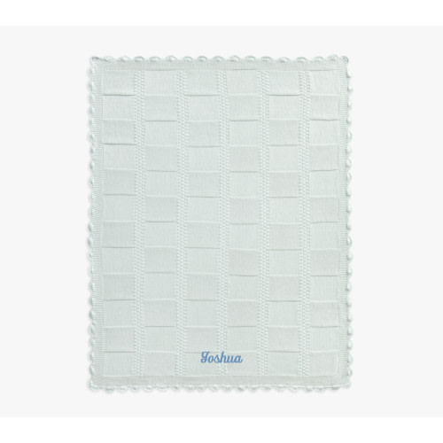 Cotton Knit Patchwork Organic Baby Blanket