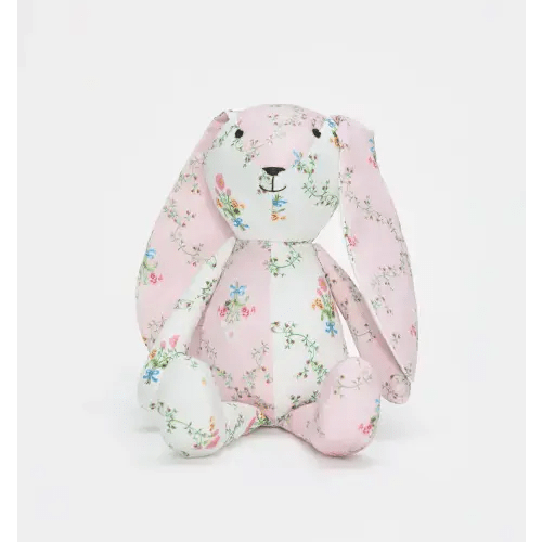 The Nursery Bunny - Light Pink Trellis