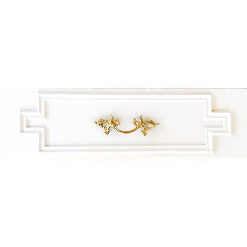 French Vintage Drawer Pull , Victorian Drawer Pulls , 3 Inch Centers , Dresser Nightstand Hardware Pulls , Bedroom Furniture ,