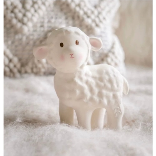 Natural Rubber Teether/Rattle/Bath Toy