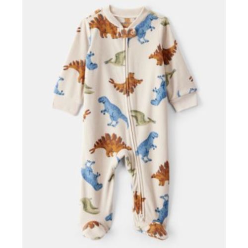 Baby Zip- Up Sleep and Play Coverall
