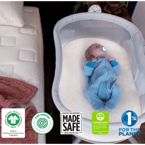 Organic Breathable Bassinet Covers ONLY