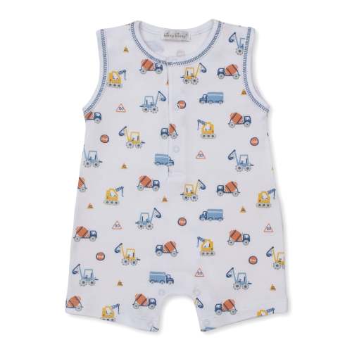 Construction Roadwork Sleeveless Playsuit