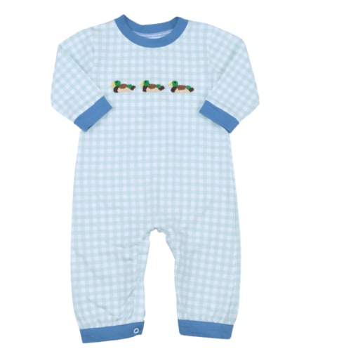 French Knot Mallard Romper