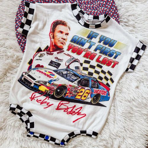 Baby Racing Bubble Romper