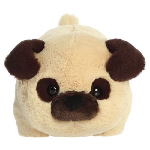 Aurora Medium Frankie Pug Spudsters Adorable Stuffed Animal Brown 10"