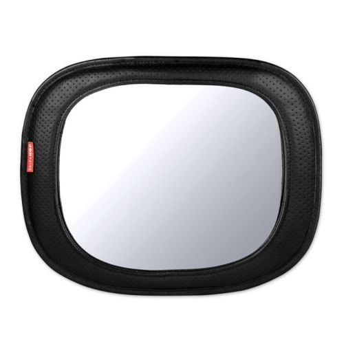 SKIP*HOP Style Driven Backseat Mirror in Tonal Chevron