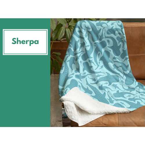 Whale Shark Blanket: Soft Velveteen, Plush Sherpa, and Warm Woven Throw Designs