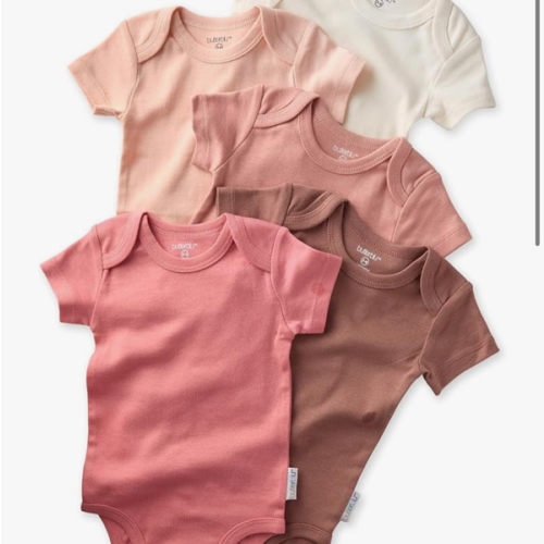 Butterblu Avery Multipack Short Sleeve Bodysuits 100% Organic Cotton