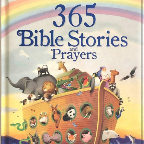 365 Bible Stories and Prayers Padded Treasury - Gift for Easter, Christmas, Communions, Baptism, Birthdays (Little Sunbeams)