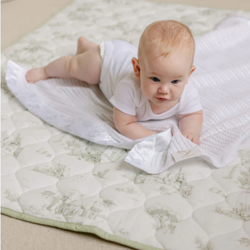 Safari Toile Quilted Playmat