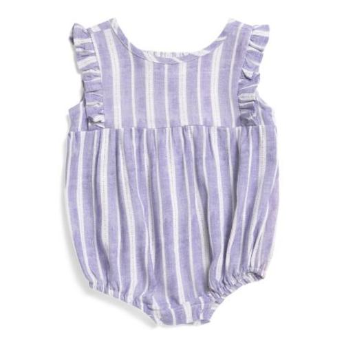 Newborn Girls Striped Sleeveless Bubble Romper | Kids & Baby | TJ Maxx