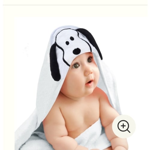 Snoopy Hooded Bath Towel