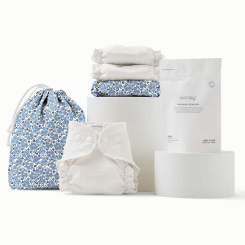 Esembly Cloth Diapering Try-It Kit - Forget-me-not, Size 1 (7-17 Lbs)