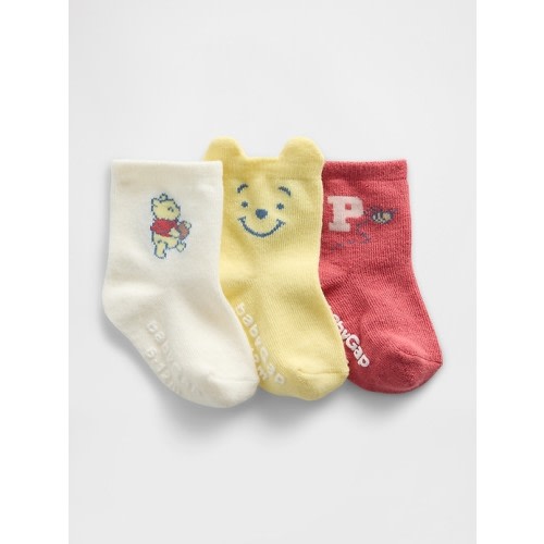 Baby Winnie The Pooh Socks (3-Pack)