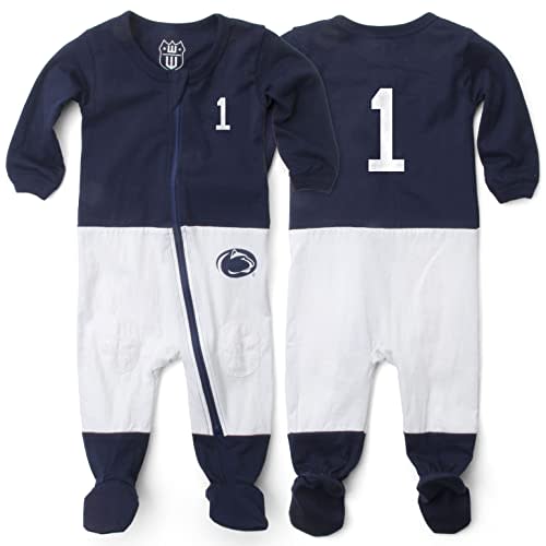 Wes and Willy Baby College Sports Fan Football Jersey Sleeper