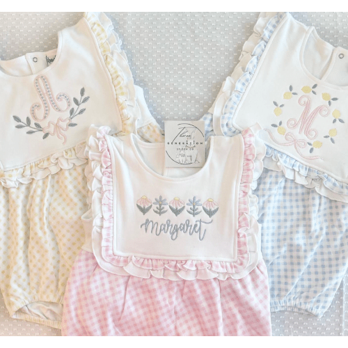 Ruffle Gingham Bubble