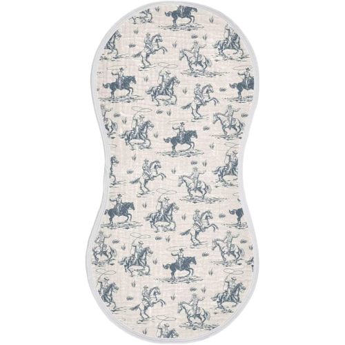 Cowboys Horse West Baby Muslin Burp Cloths Newborn Towel Set of 1