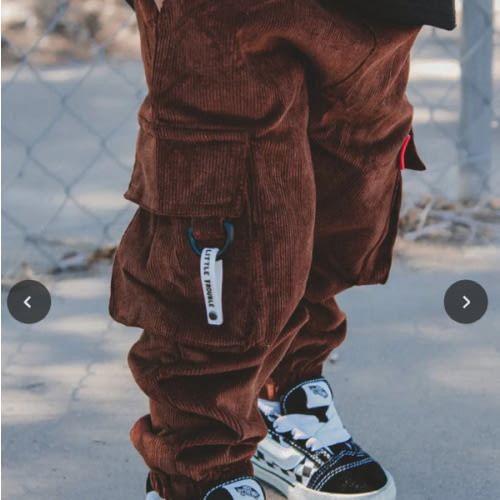 Brown Cord Cargos