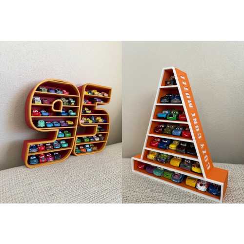 Storage for Mini Disney Cars | Disney Cars Car Storage | Mini Cozy Cone | Bedroom Decor | 95 Disney Cars Decor