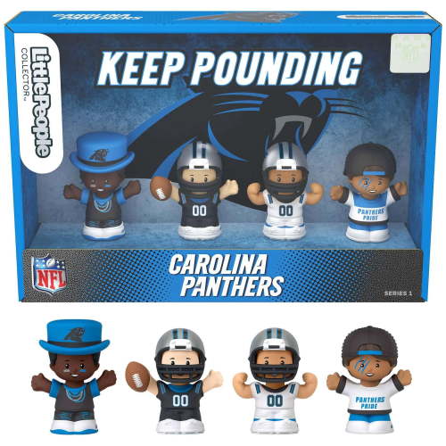 Fisher-Price Little People Carolina Panthers Four-Piece NFL Collector Set