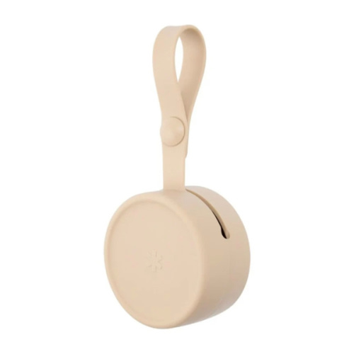 Silicone Pacifier Holder - Oat | Snuggle Bugz | Canada's Baby Store