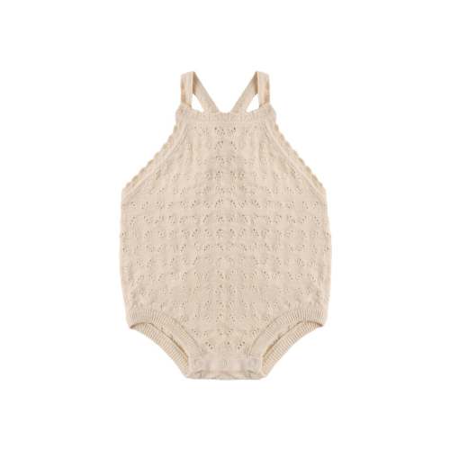 QUINCY MAE Annie Knit Romper - The Spotted Goose