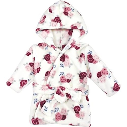 Hudson Baby Unisex Baby Plush Animal Face Bathrobe