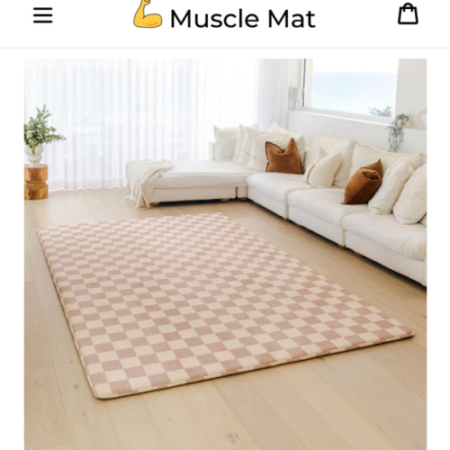 Designer Relax Mat - 1.4" Thick Foam Base