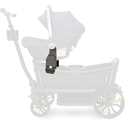 Infant Car Seat Adapter for Veer Cruiser (Nuna, Cybex, Maxi-COSI) | Fits Veer Cruiser 2 Seater