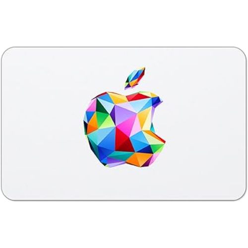 Apple Gift Card - App Store, iTunes, iPhone, iPad, AirPods, MacBook, accessories and more (eGift)