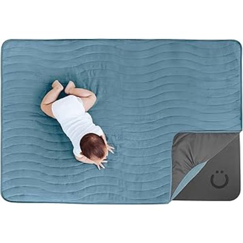 Ubbi Baby Floor Mat - Blue Open Water