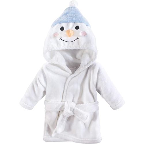 Hudson Baby Unisex Baby Plush Animal Face Bathrobe