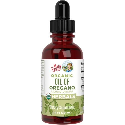 MaryRuth Organics Oregano Oil Drops | 6 Month Supply | USDA Organic Oil of Oregano Liquid | Herbal Blend for Immune Support | Digestive Health | Overall Health | Vegan | Sugar Free | Non-GMO | 1 Fl Oz