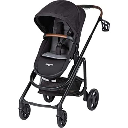 Maxi-Cosi Tayla Stroller, Modular Lightweight Stroller Seat, Parent or World Facing, Essential Black