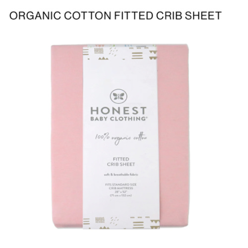 Organic Cotton Fitted Crib Sheet | Honest Baby Clothing
