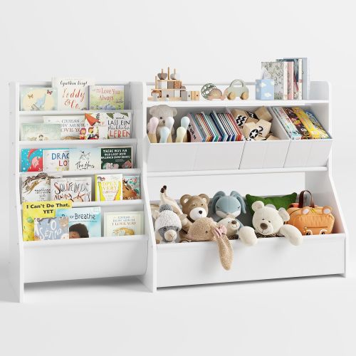 Bookshelf and Toy Shelf