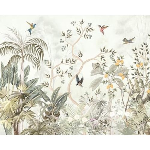Lemon Tree Forest Sage Wall Mural, MUR373M