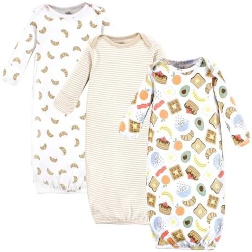 Touched by Nature Unisex Baby Organic Cotton Gowns